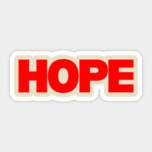 HOPE Sticker